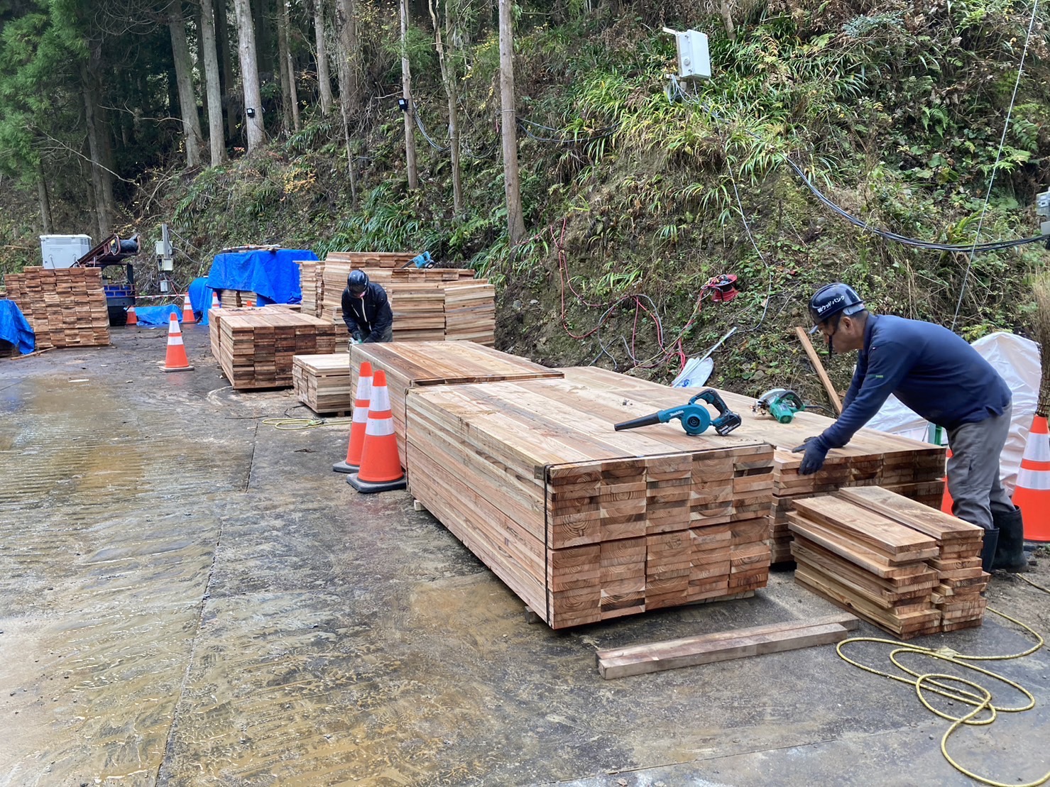 熊本矢板工事 | 鹿児島市で木の家/注文住宅を建てるなら株式会社ウッドバンク
