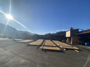 天然乾燥材の毎日